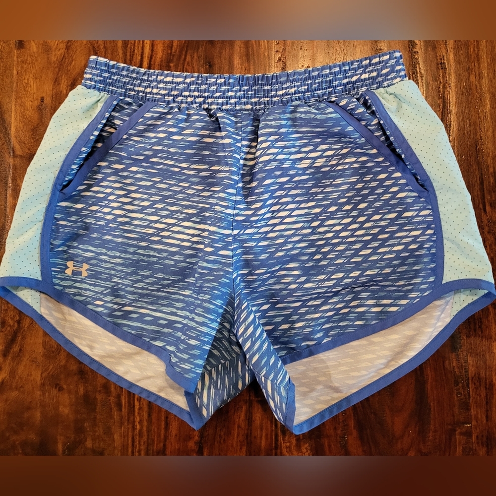 UNDER ARMOUR ATHLETIC/ SPORTS SHORTS W POCKETS EXCELLENT CONDITION